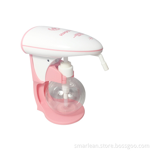 Tabletop 300ml Dose adjustable plastic Hand-free Sanitizer Dispenser